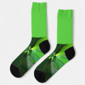 Groen lef-koes land sokken (Links)