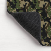 Groen Leger Camo Camouflagepatroon Muismat (Hoek)