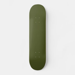 Groen leger (vaste kleur) persoonlijk skateboard