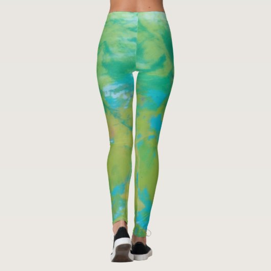 Groen Leggings (Achterkant)
