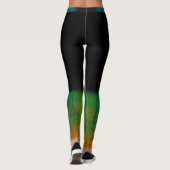 groen leggings (Achterkant)