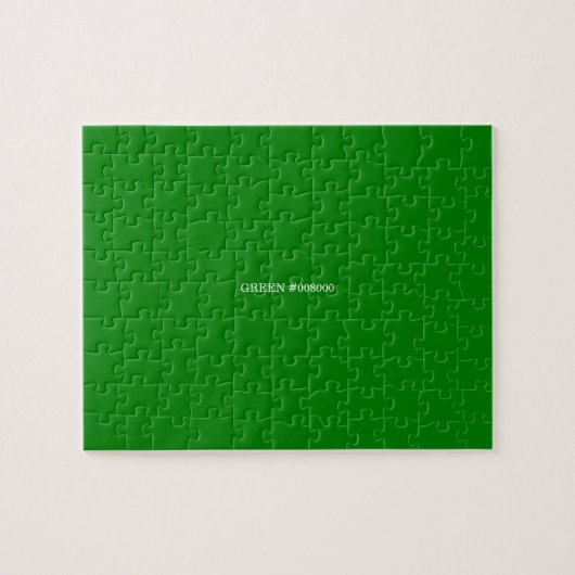 groen legpuzzel (Horizontaal)