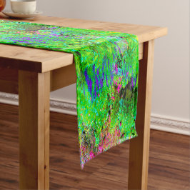 Groen Lenteguin Landschap met volken Korte Tafelloper