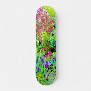 Groen Lenteguin Landschap met volken Persoonlijk Skateboard