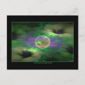 groen leven briefkaart (Voorkant)