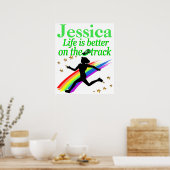 GROEN LEVEN IS BETER OP HET AANGEPASTE POSTER (Keuken)