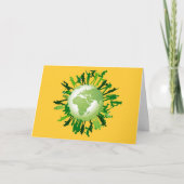 Groen leven: Onze Groene Aarde Kaart (Voorkant)