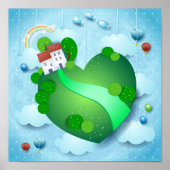 Groen leven poster (Voorkant)