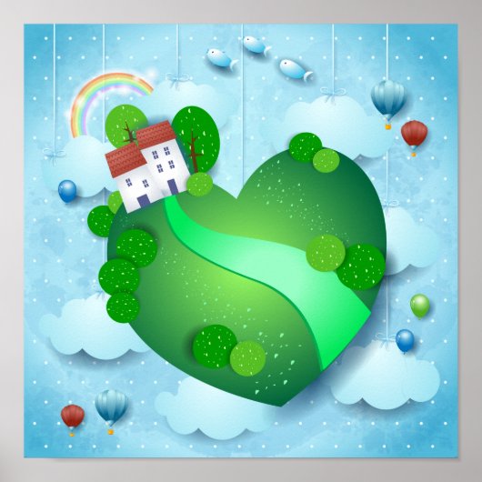 Groen leven poster (Voorkant)