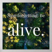 Groen Leven Poster (Voorkant)