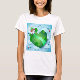 Groen leven t-shirt