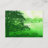 Groen leven visitekaartje (Achterkant)
