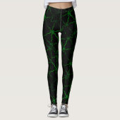 groen licht leggings (Voorkant)