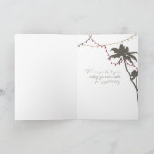 Groen & licht, Mele Kalikimaka vakantie Kaart (Binnen)