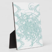 Groen licht ontwerp op wit fotoplaat (Zijkant)