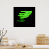 Groen licht poster (Keuken)