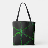 groen licht tote bag (Achterkant)