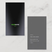 Groen licht visitekaartje (Voorkant / Achterkant)