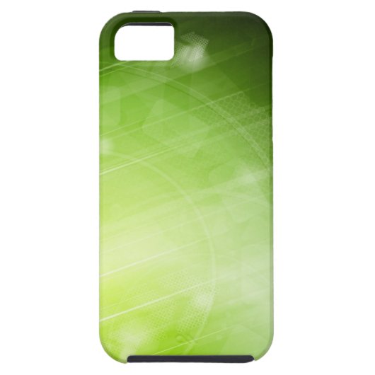 Groen lichtontwerp in hi-tech stijl Case-Mate iPhone case (Achterkant)