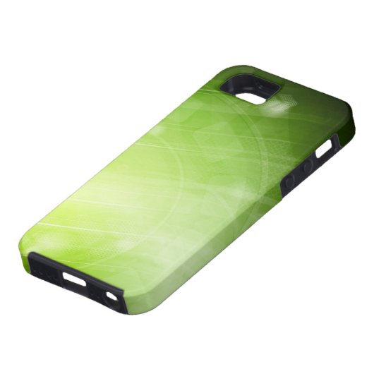 Groen lichtontwerp in hi-tech stijl Case-Mate iPhone case (Onderkant)