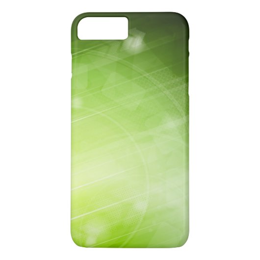 Groen lichtontwerp in hi-tech stijl Case-Mate iPhone case (Achterkant)
