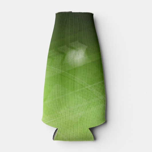 Groen lichtontwerp in hi-tech stijl flesjeskoeler (Voorkant)