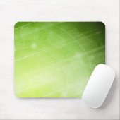 Groen lichtontwerp in hi-tech stijl muismat (Met muis)