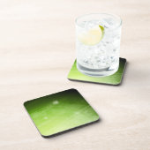 Groen lichtontwerp in hi-tech stijl onderzetter (Rechterzijde)