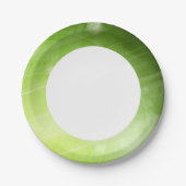 Groen lichtontwerp in hi-tech stijl papieren bordje (Voorkant)