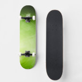 Groen lichtontwerp in hi-tech stijl persoonlijk skateboard (Voorkant)