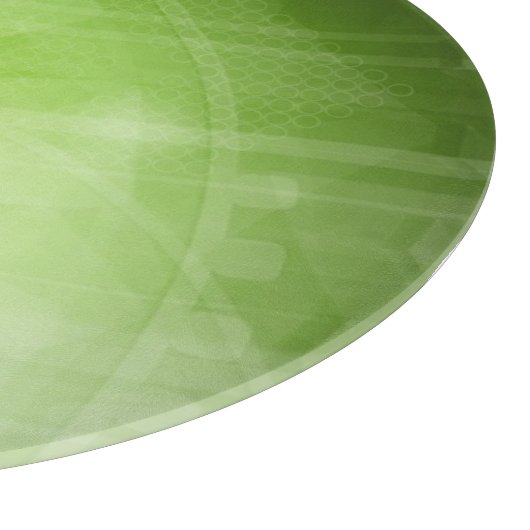 Groen lichtontwerp in hi-tech stijl snijplank (Hoek)