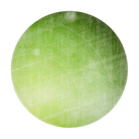 Groen lichtontwerp in hi-tech stijl snijplank (Voorkant)