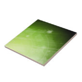 Groen lichtontwerp in hi-tech stijl tegeltje (Zijkant)