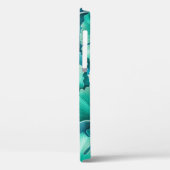 Groen lichtpatroon van biloba Case-Mate iPhone case (Achterkant / Links)