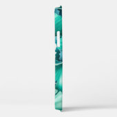 Groen lichtpatroon van biloba Case-Mate iPhone case (Achterkant / Rechts)