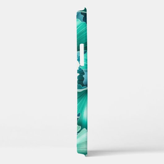 Groen lichtpatroon van biloba Case-Mate iPhone case (Achterkant / Rechts)