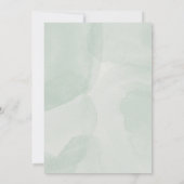 Groen Lief Zestien Verjaardagsfeest Kaart (Achterkant)