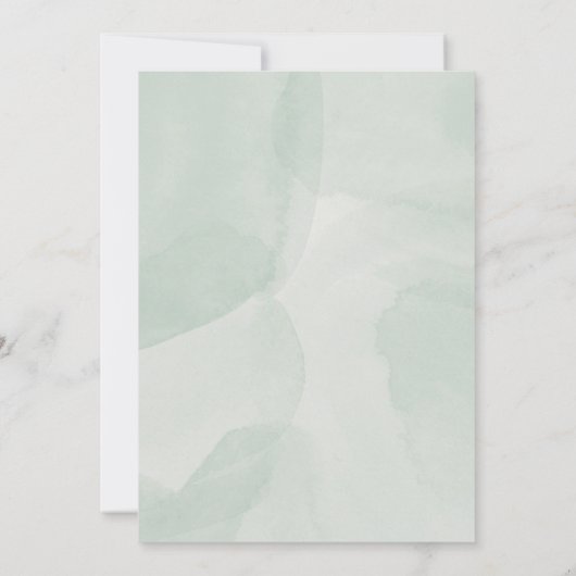 Groen Lief Zestien Verjaardagsfeest Kaart (Achterkant)