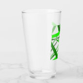 Groen lijnglas glas (Rechts)