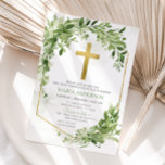 Groen Lijst Eerste Heilige Communie Kaart<br><div class="desc">Meisje Bloemen Eerste Heilige Communie uitnodiging Primera Comunión Geometrisch Groen Eerste Heilige Communie,  groen lijst eerste heilige communie uitnodiging</div>