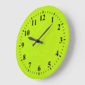 Groen Limoen Abstract kunstschilderen Grote Klok (Hoek)