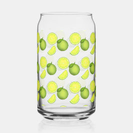 Groen Limoen Patroon Blikvorm Glas
