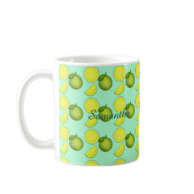 Groen Limoen Patroon