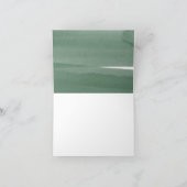 Groen lint bedankt kaarten (Binnen)