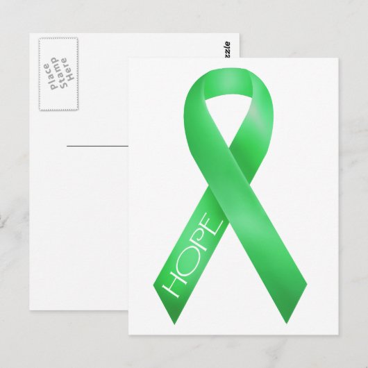 Groen Lint Briefkaart (Voorkant / Achterkant)