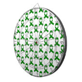 Groen Lint Patroon Dartbord (Voorkant Rechts)
