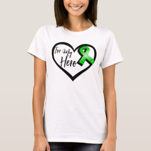 Groen lint voor mijn heldhaftige t-shirt