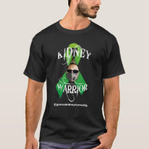 Groen lintje Nieren Warrior - Donkere Shirten