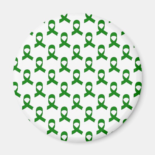 Groen lintpatroon magneet (Voorkant)