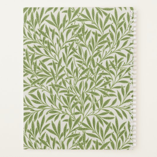  groen logo met bladeren planner (Achterkant)